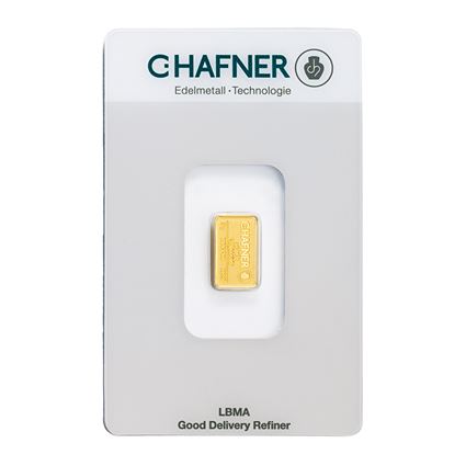 Guldtacka C.Hafner 2 gr Framsida Guldtacka C.Hafner 2 gr Framsida