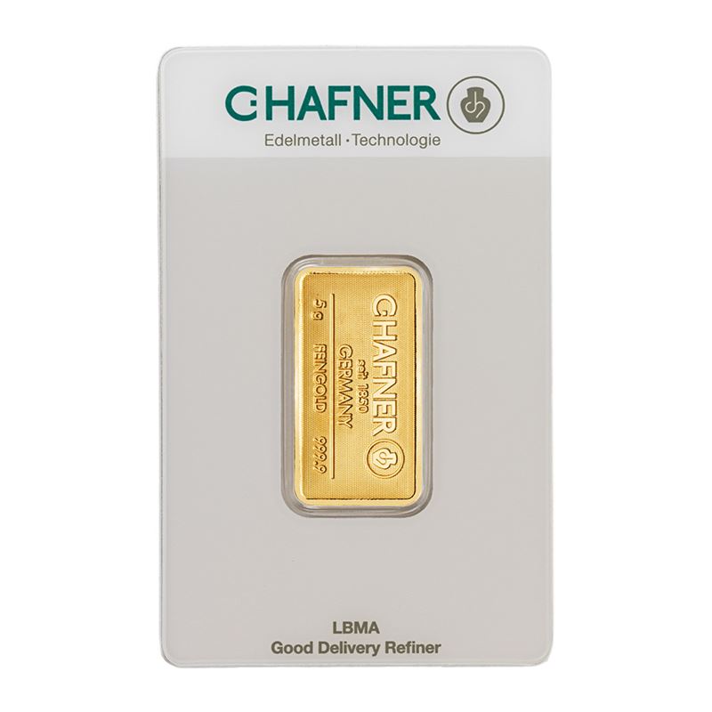  Guldtacka C.Hafner 5 gr 